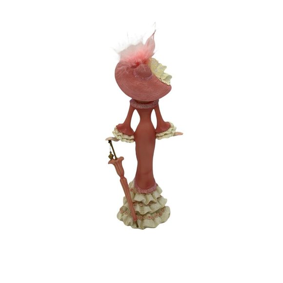 THOMAS KINKADE FIGURINE Inspirations of Hope ~ A Vision of Hope ~ Pink lady 2007 - Picture 3 of 5